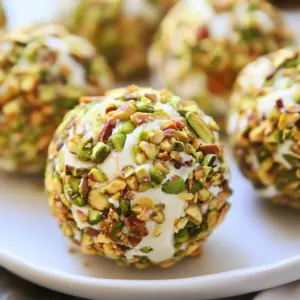 Pistachio Lemon Cheese Balls