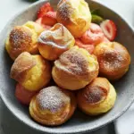 Popovers with Strawberry Butter