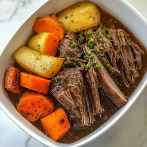 Pot Roast with Oyster Sauce Gravy
