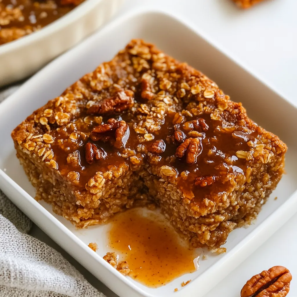 Pumpkin Baked Oatmeal
