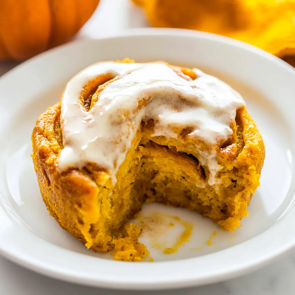 Pumpkin Cinnamon Rolls