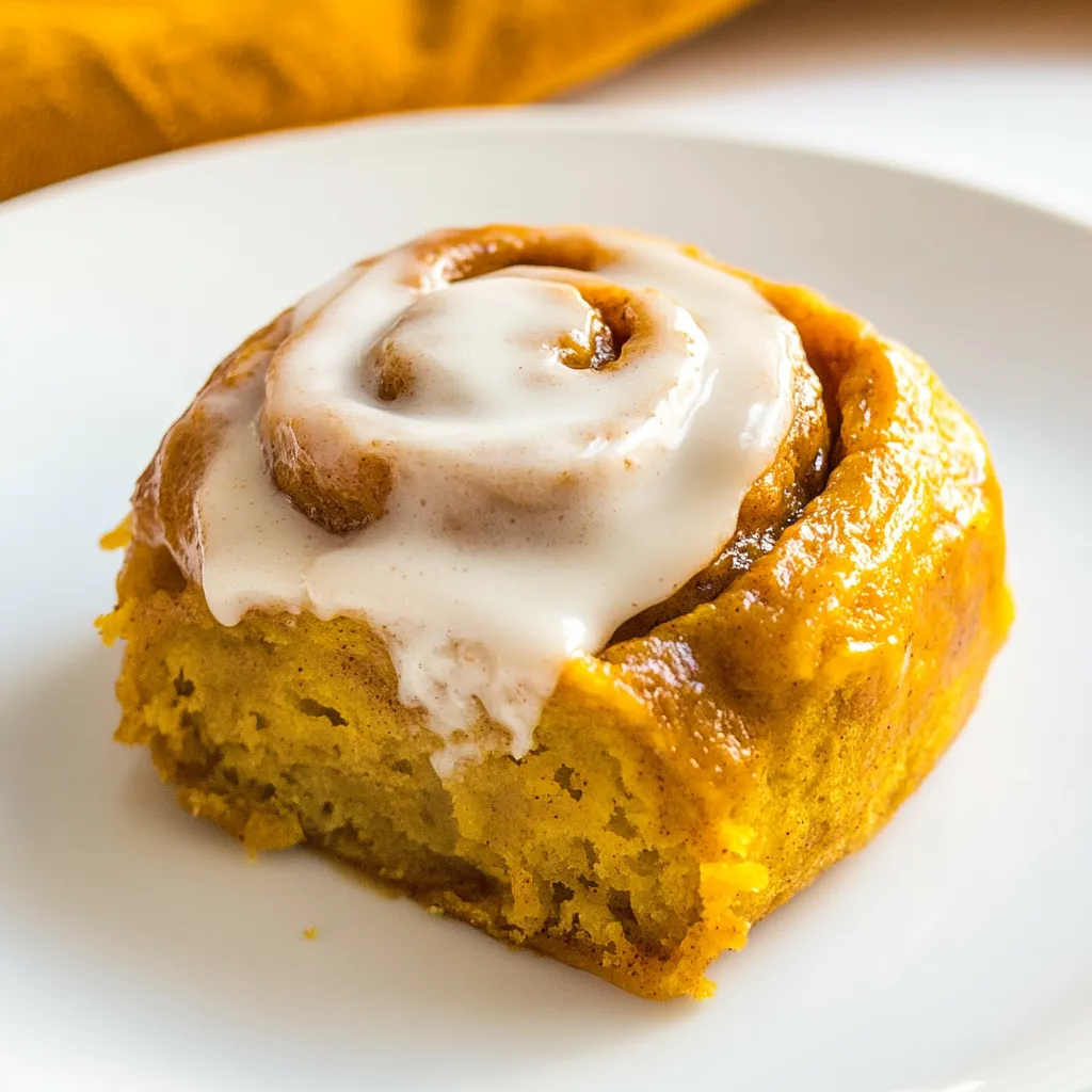 Pumpkin Cinnamon Rolls