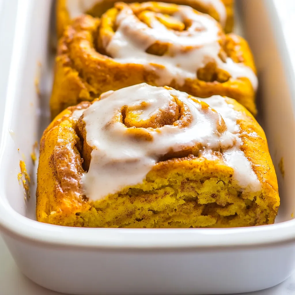 Pumpkin Cinnamon Rolls