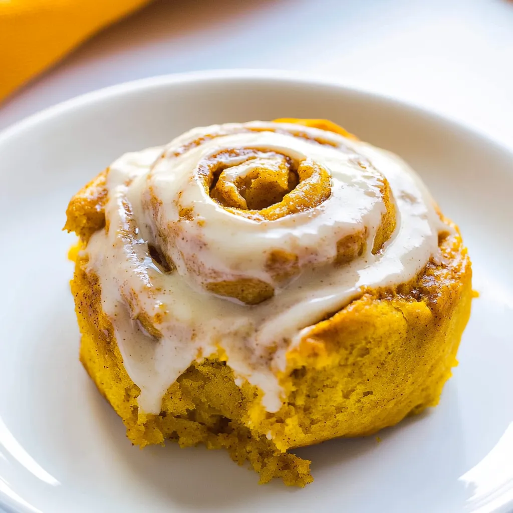 Pumpkin Cinnamon Rolls