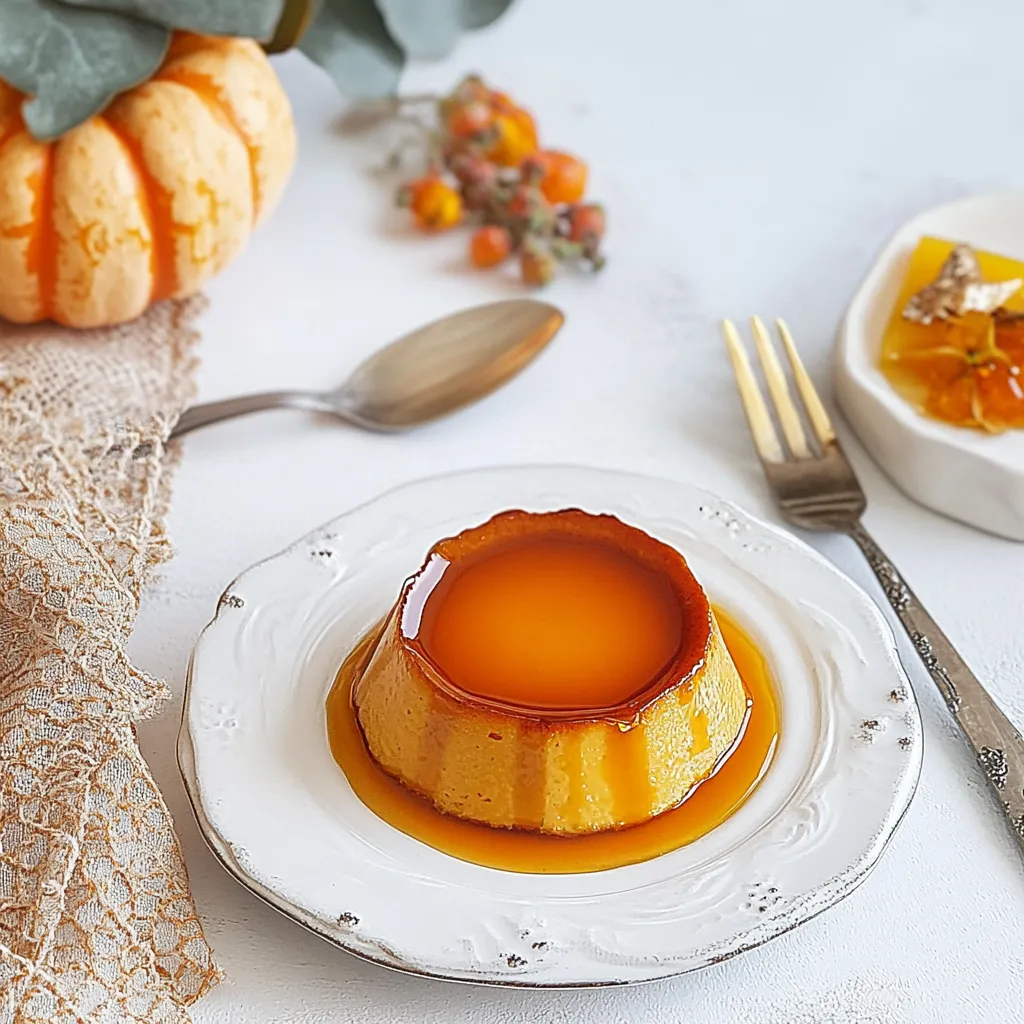 Pumpkin Flan