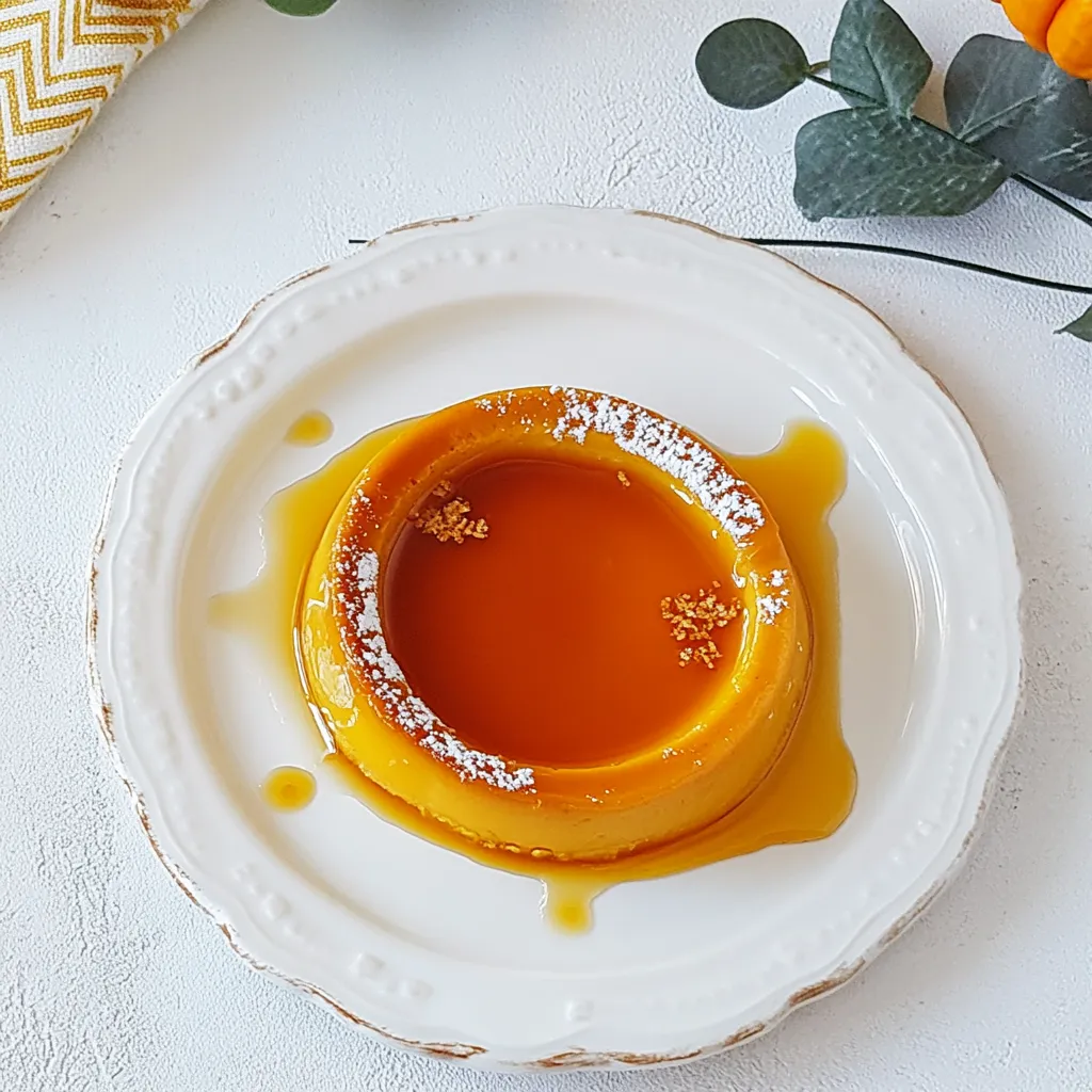 Pumpkin Flan