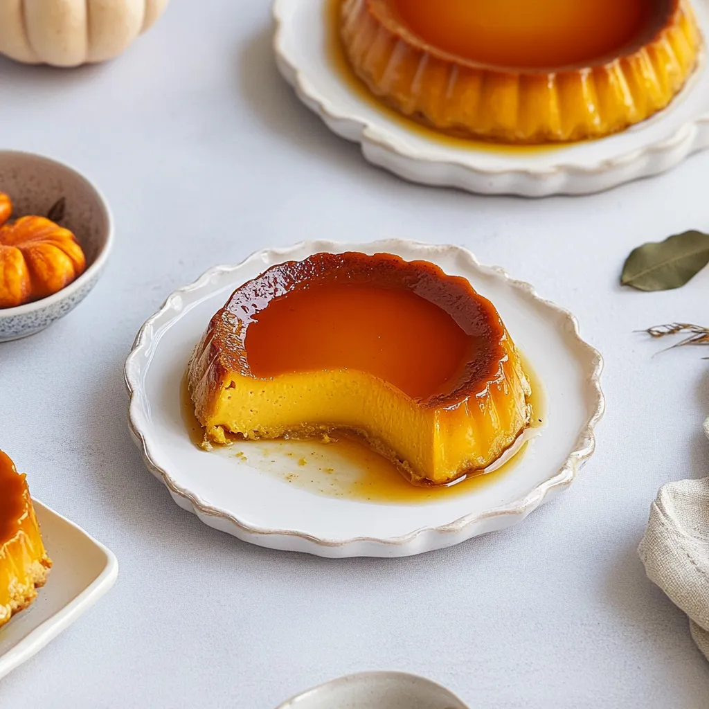 Pumpkin Flan
