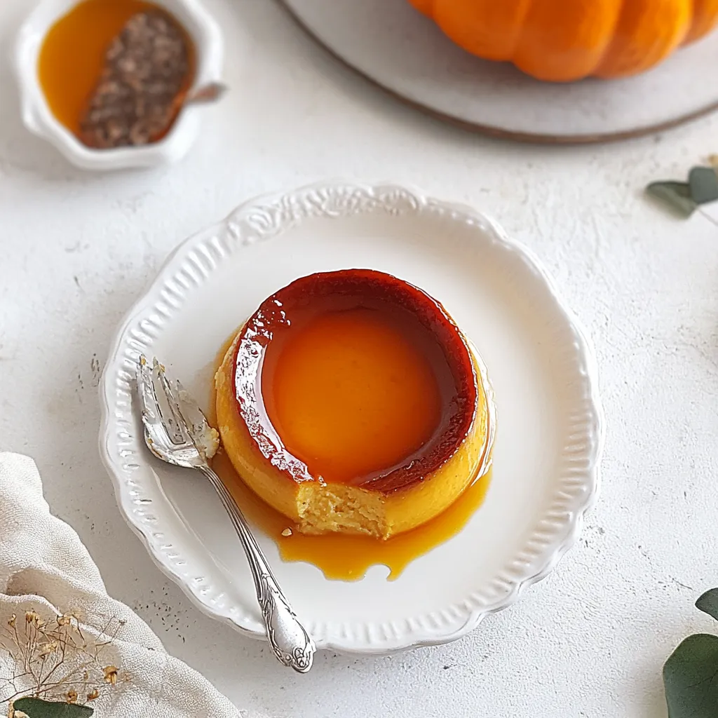 Pumpkin Flan