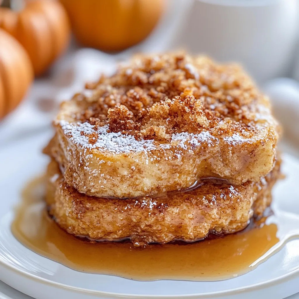 Pumpkin French Toast