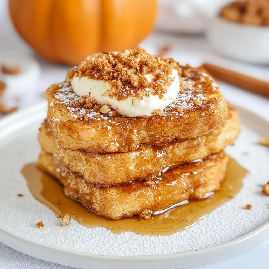 Pumpkin French Toast
