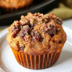 Pumpkin Pecan Chocolate Streusel Muffins