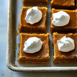Pumpkin Pie Bars