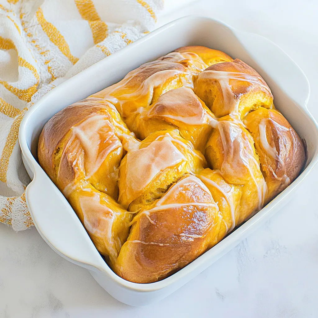 Pumpkin Pull Apart Bread