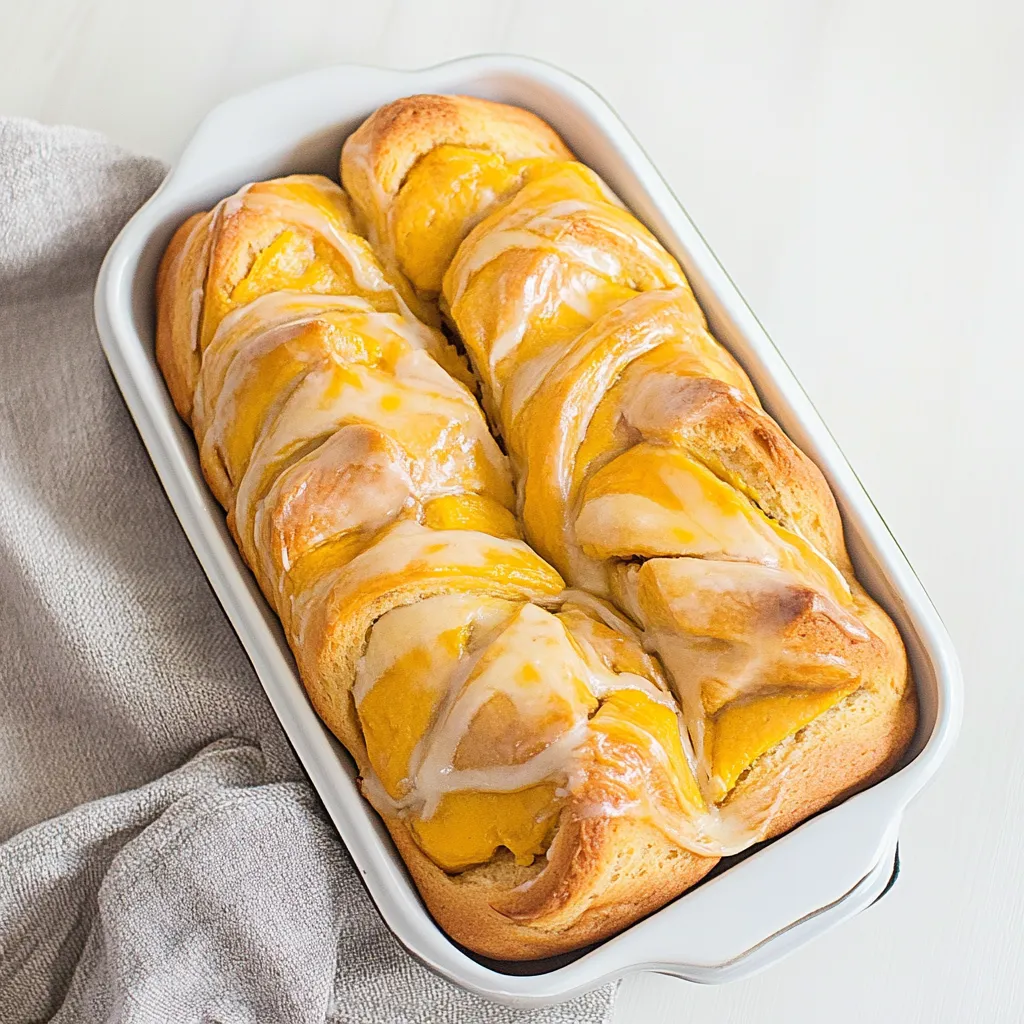 Pumpkin Pull Apart Bread