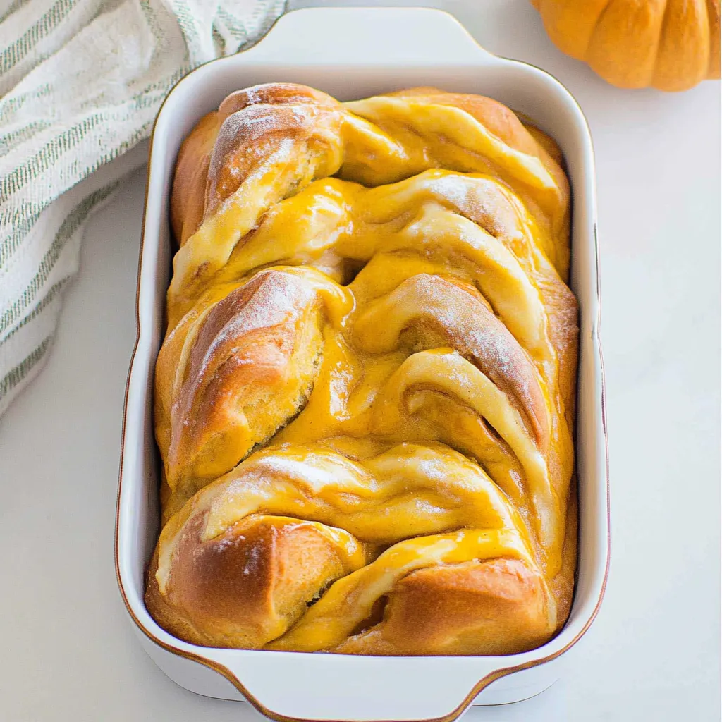 Pumpkin Pull Apart Bread