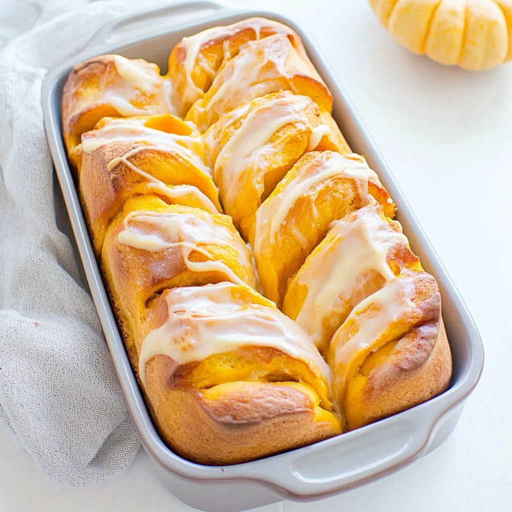 Pumpkin Pull Apart Bread