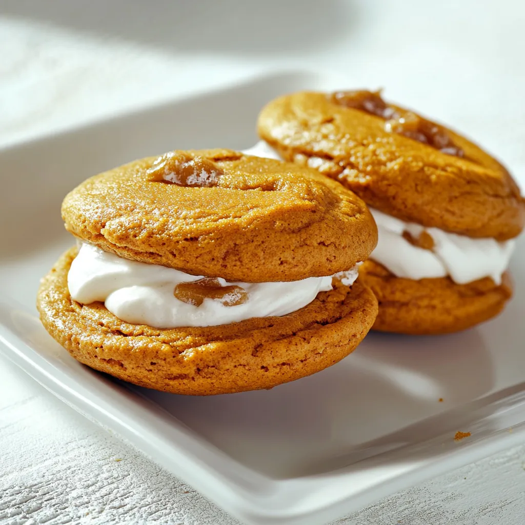 Pumpkin Whoopie Pies