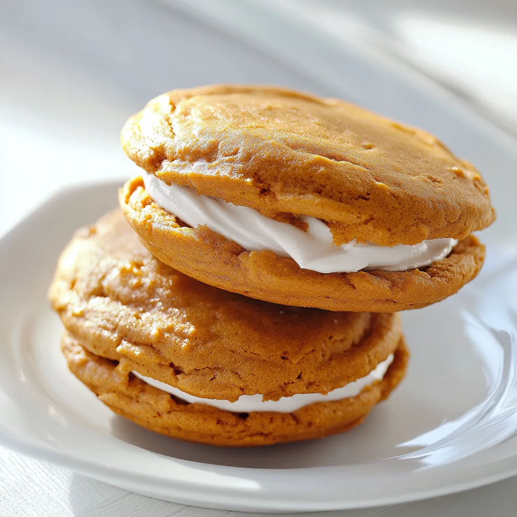 Pumpkin Whoopie Pies