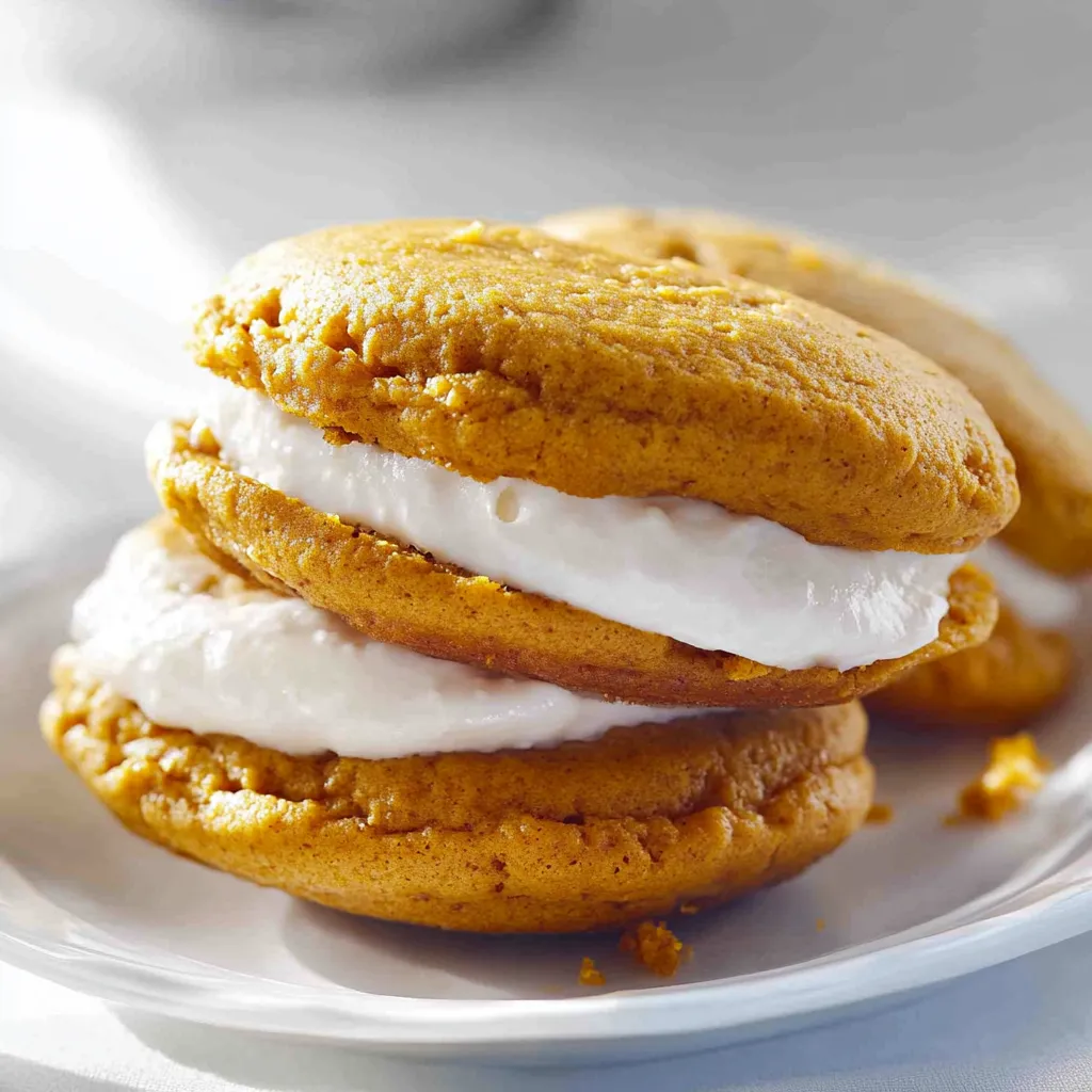 Pumpkin Whoopie Pies