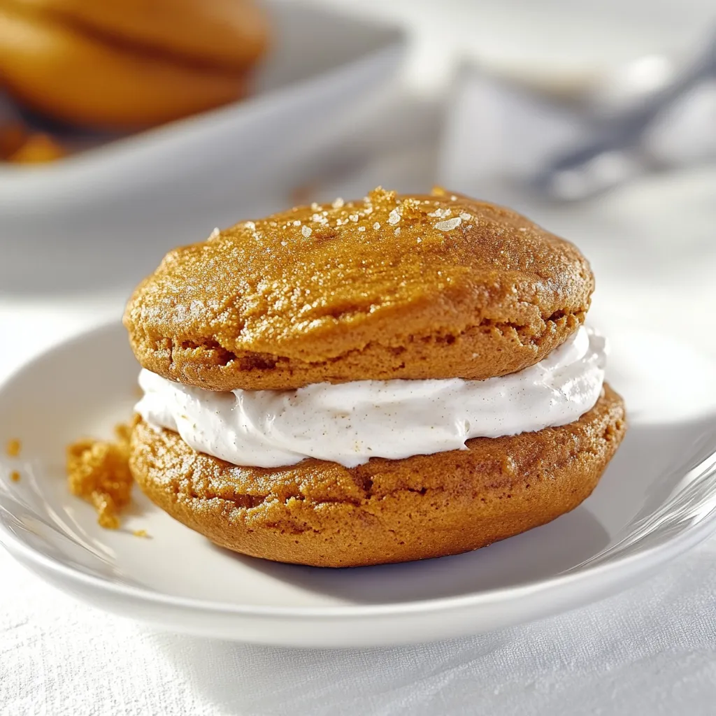 Pumpkin Whoopie Pies