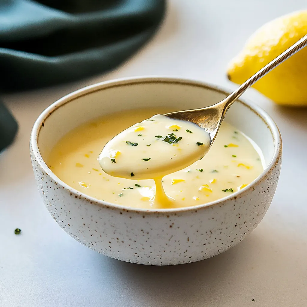 Quick Lemon Cream Sauce