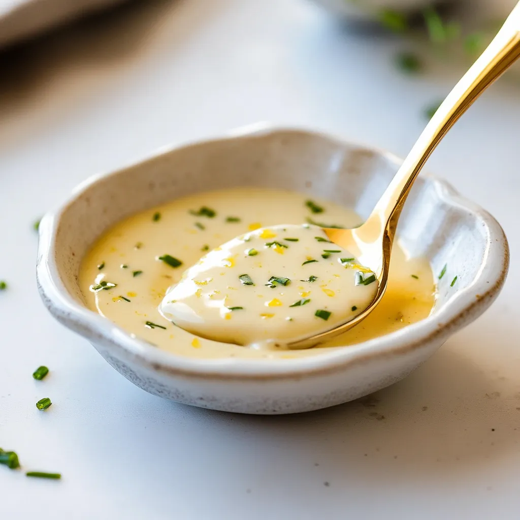 Quick Lemon Cream Sauce
