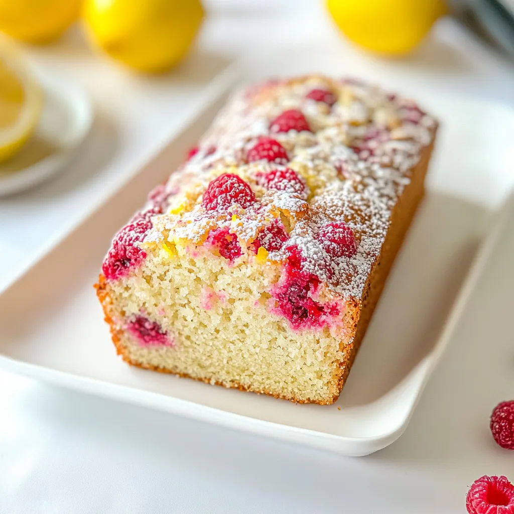 Raspberry Lemon Loaf