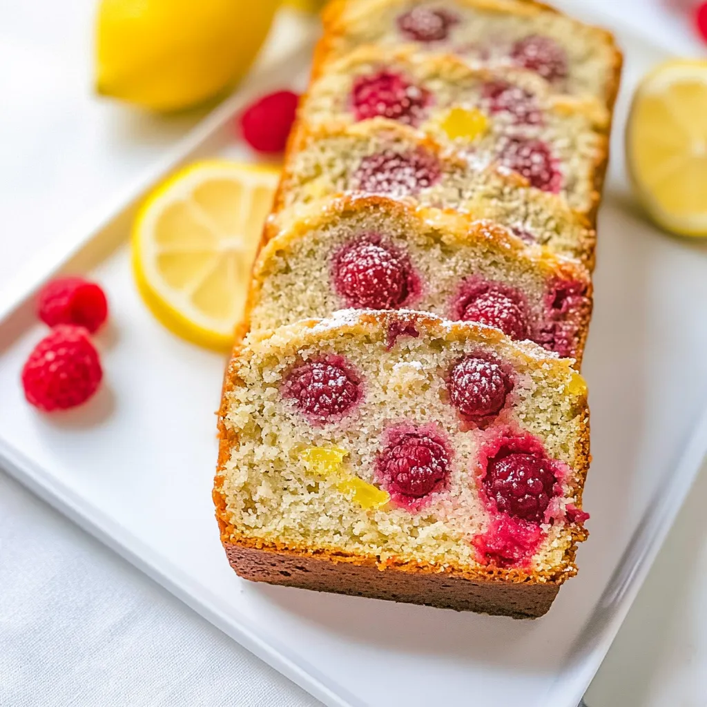 Raspberry Lemon Loaf