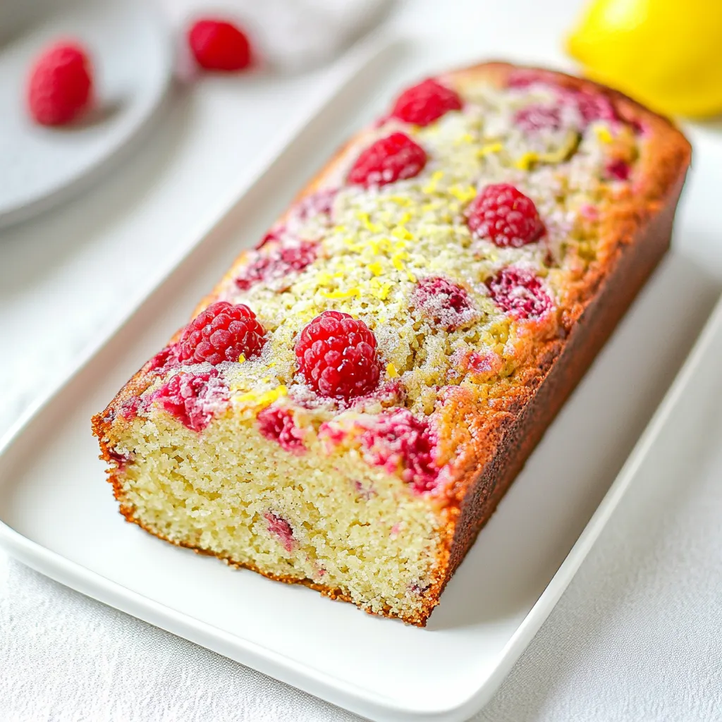 Raspberry Lemon Loaf