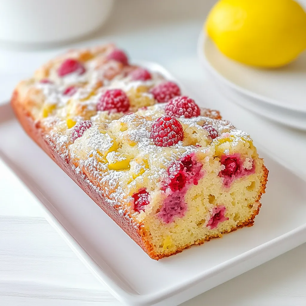 Raspberry Lemon Loaf