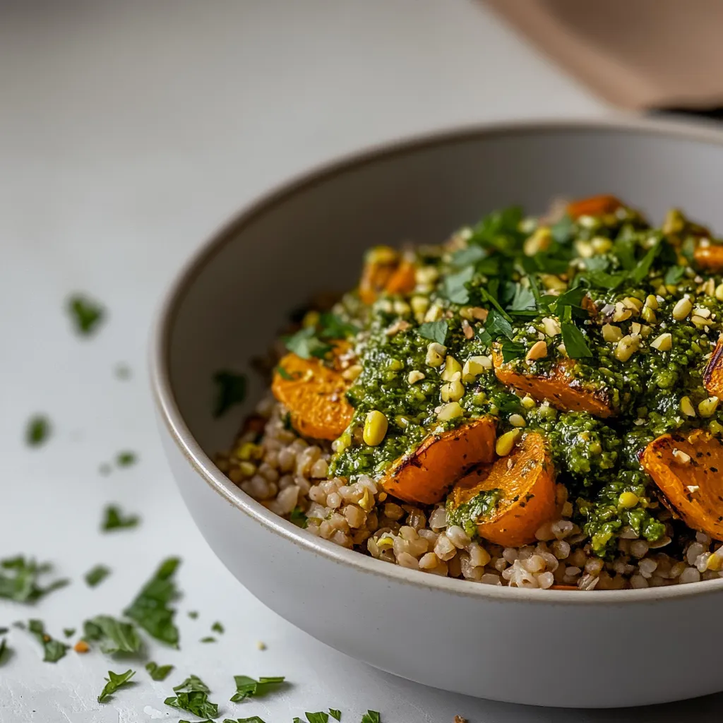 Roasted Carrot Multigrain Pilaf