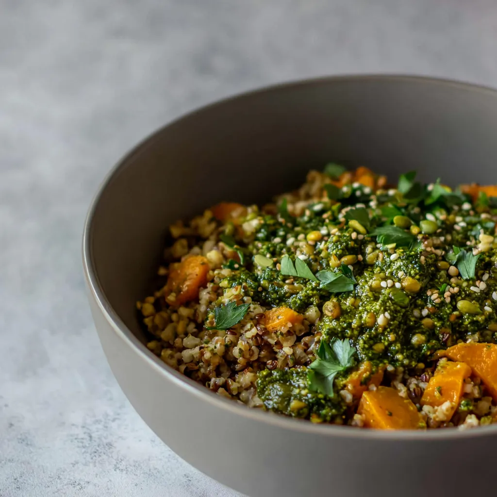 Roasted Carrot Multigrain Pilaf