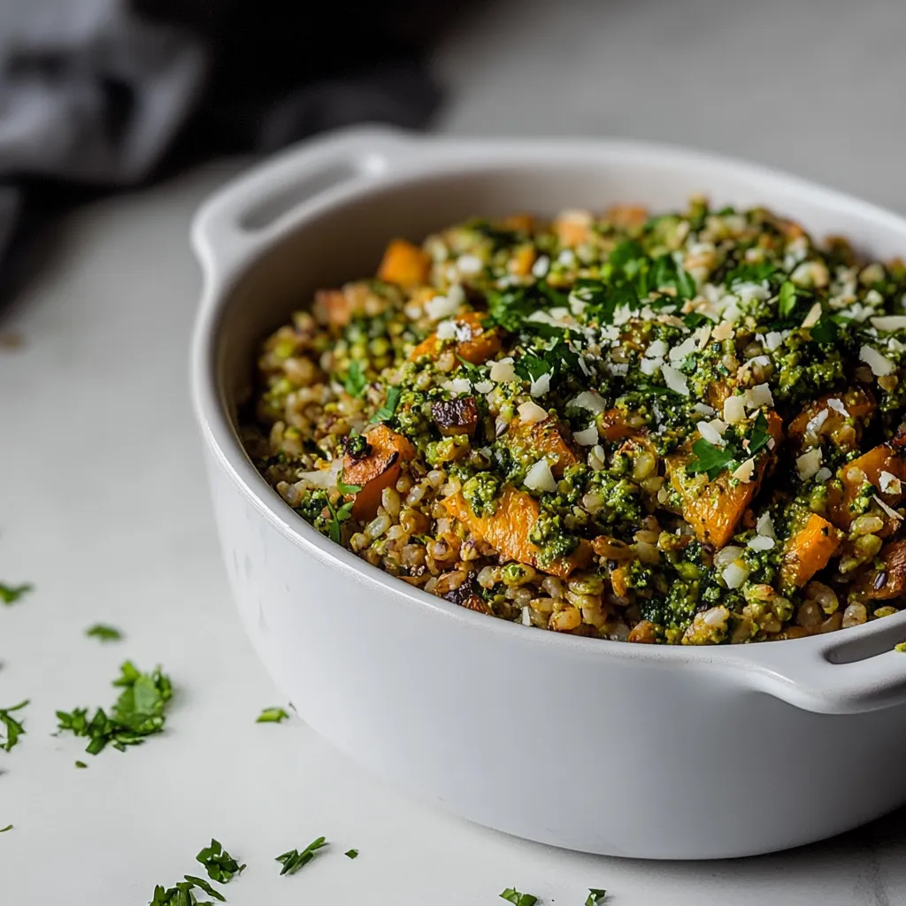 Roasted Carrot Multigrain Pilaf