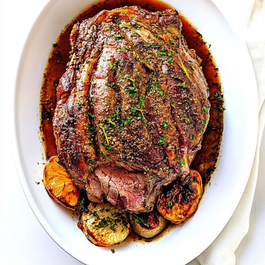 Roasted Leg Of Lamb