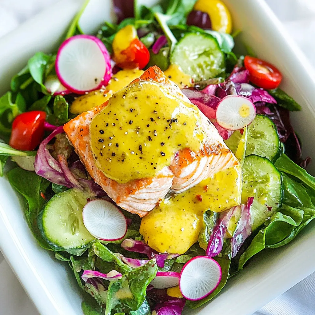 Roasted Salmon Detox Salad