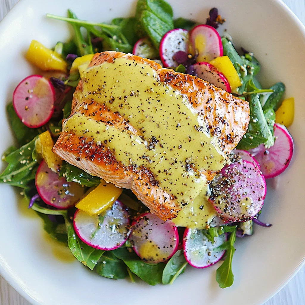 Roasted Salmon Detox Salad