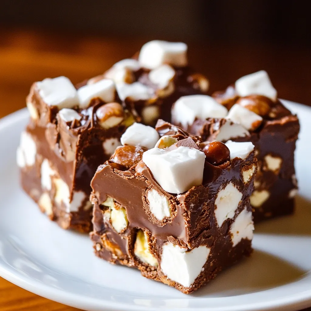 Rocky Road Fudge