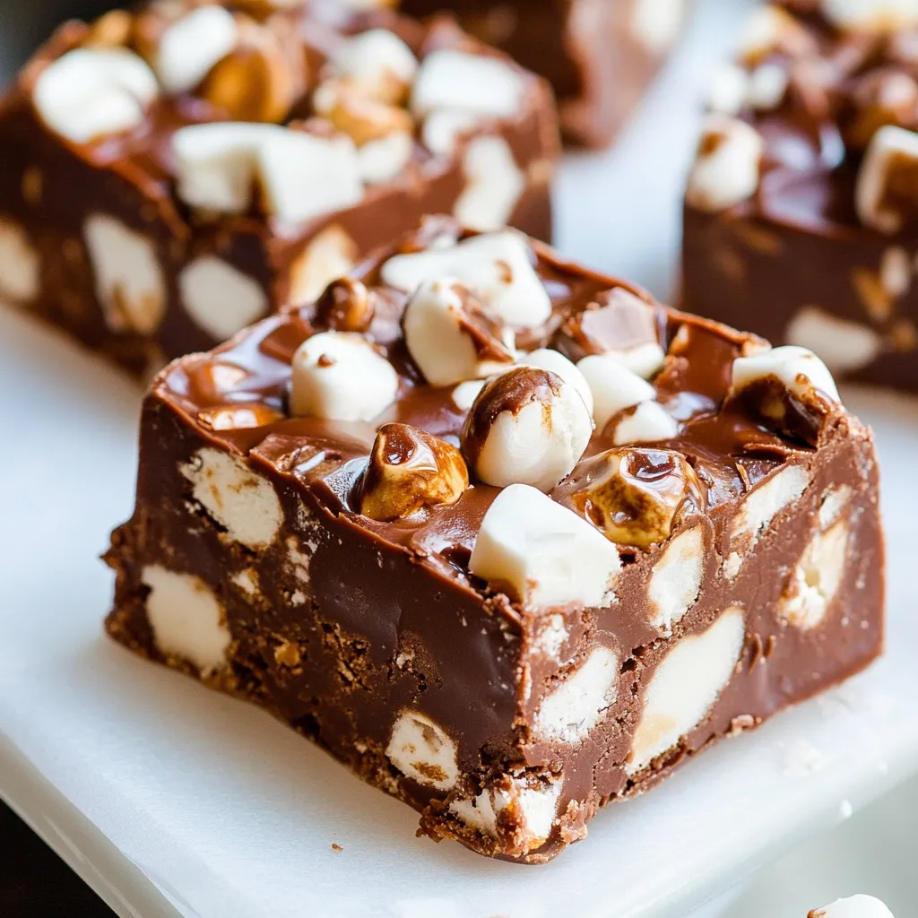 Rocky Road Fudge