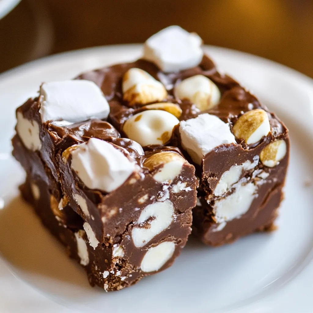 Rocky Road Fudge
