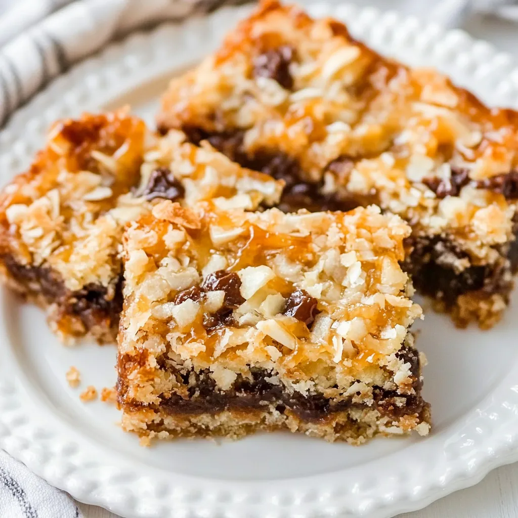 Salted Caramel Magic Bars