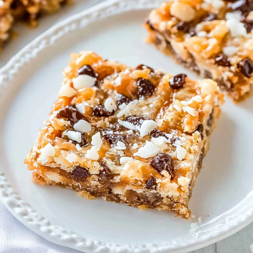 Salted Caramel Magic Bars