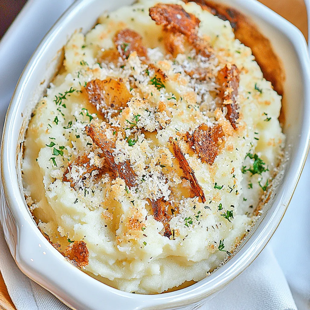 Roasted Garlic Mashed Potatoes
