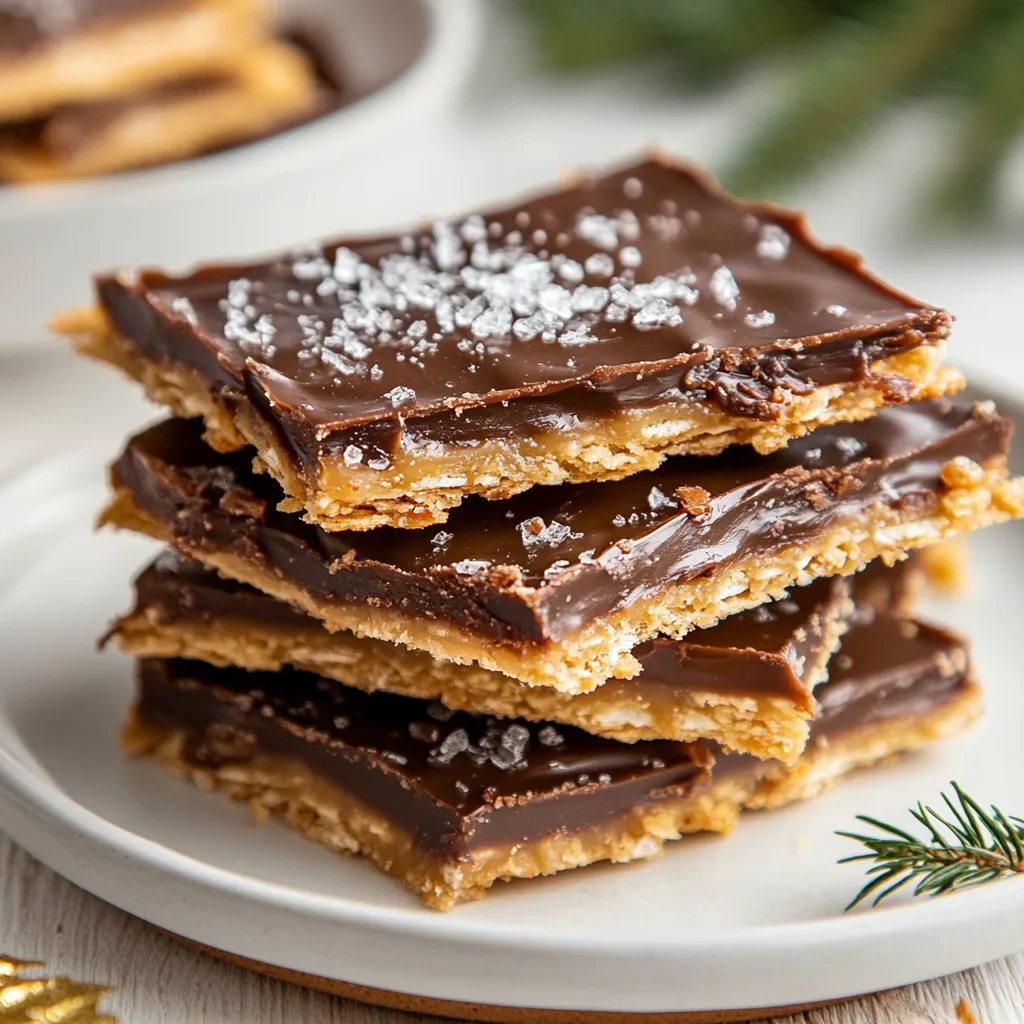 Saltine Toffee Recipe
