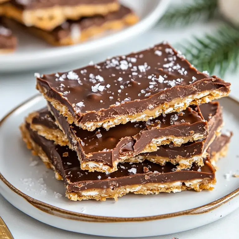 Saltine Toffee Recipe