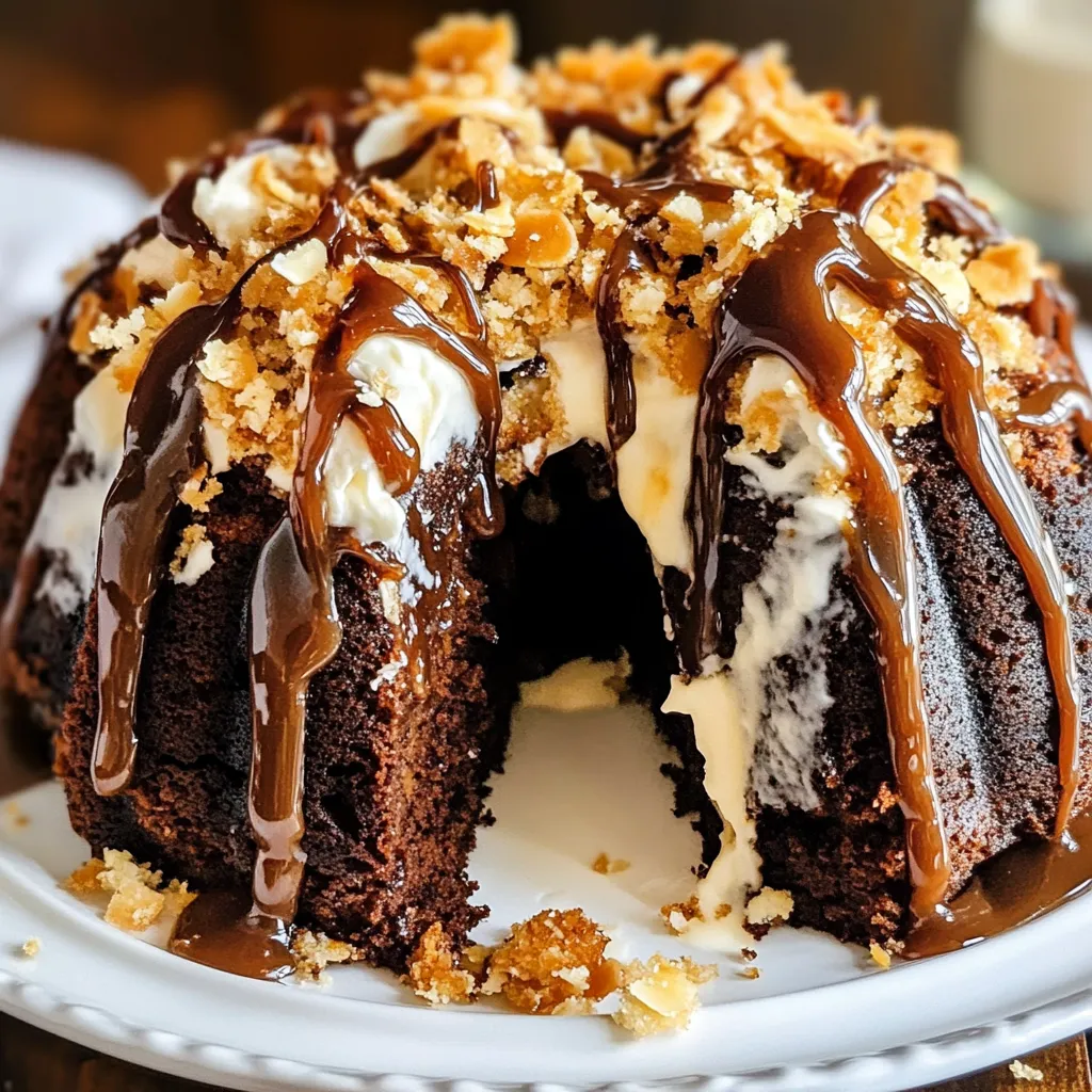 Samoa Bundt Cake
