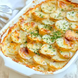 Scalloped Garlic Potatoes