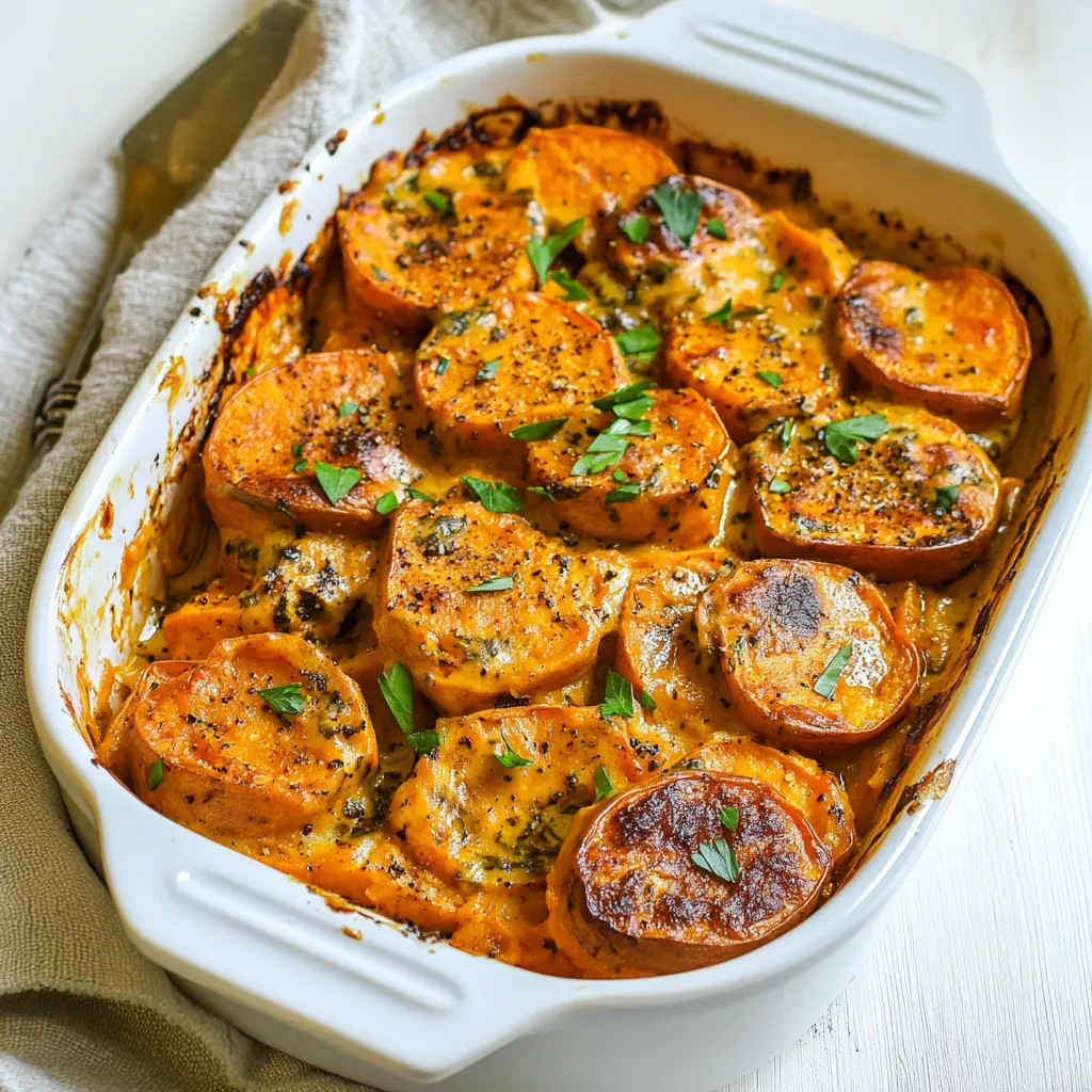 Scalloped Sweet Potatoes