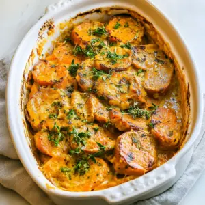 Scalloped Sweet Potatoes