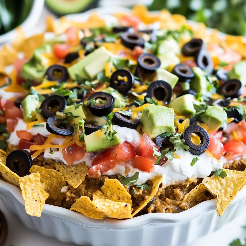 Seven Layer Dip