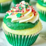 Shamrock Shake Cupcakes